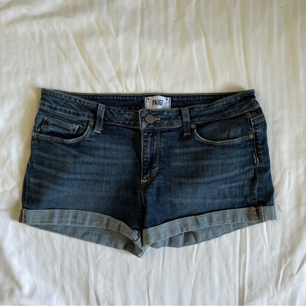 PAIGE Preowned Jimmy Jimmy Short Shorts